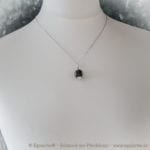 Galaxy Anansar – Anhänger mit einer Tierhaarsträhne – Sterlingsilber