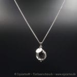 Tierhaarschmuck Anhänger Friends - Silber