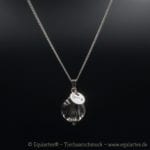 Tierhaarschmuck Anhänger Love - Silber