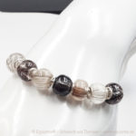 Tierhaarschmuck - Schlangenarmband Serpens - Sterlingsilber