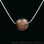 Tierhaarschmuck - Schlangenkette - Halskette Serpens I - Sterlingsilber