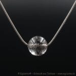 Tierhaarschmuck - Schlangenkette - Halskette Serpens I - Sterlingsilber