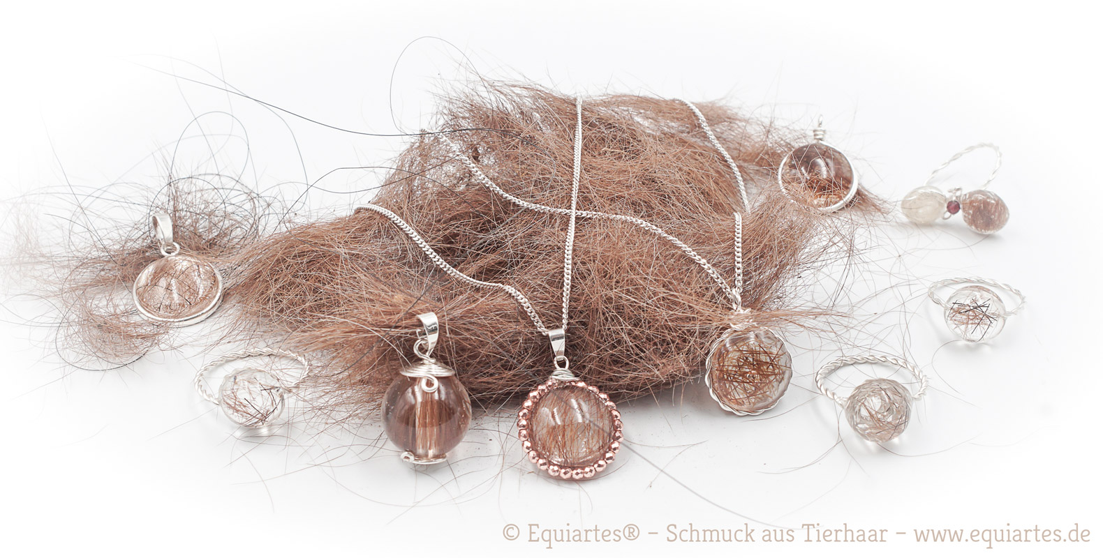 Schmuck aus Tierhaar