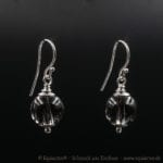 Tierhaarschmuck-Ohrschmuck - Ohrhänger Gemini II