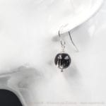 Tierhaarschmuck-Ohrschmuck - Ohrhänger Gemini II