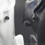 Tierhaarschmuck-Ohrschmuck - Ohrhänger Gemini II