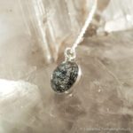 Tierhaar Medaillon Pluto 12 mm 925 Sterlingsilber - an Öse