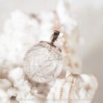 Galaxy Echtgold – Anhänger Andromeda – 14 Karat Roségold