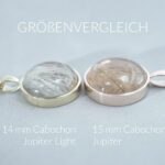 Echtgold Fassung mit Tierhaarschmuck in 9 Karat Gelbgold