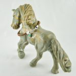 Armband aus Pferdehaar mit echtem Türkis