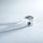 SOLIS S – Button Klein Mit Tierhaar Oder Asche – AG 925