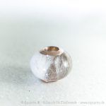 Zeitlose Eleganz mit der EQUIBEAD GOLDSTAR L ROSÈ Großlochperle in 585 Rot- oder Roségold massiv von Equiartes®