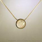 SOLIS - Echtgold Anhänger modern und klassisch - mit Tierhaar oder Asche