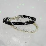 Schweifhaararmband Silberschweif, 925 Silber