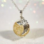 Galagy Angel - Anhänger mit Engelsflügel, 375 Weißgold