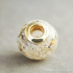 Ascheschmuck - Großlochperle EquiBead Goldstar 333 Gelbgold