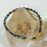 Echtgold Pferdehaararmband 333