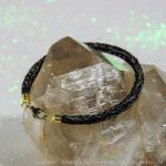 Schweifhaararmband square in 333 GG fassung