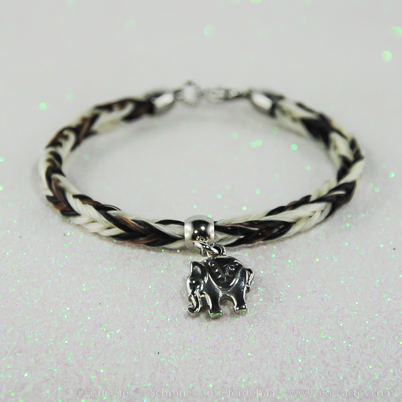 Pferdehaararmband-square-Edelstahl-Talisman-Elephant-2 Pferdehaararmband-square-Edelstahl-Talisman-Elephant-2