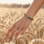 Pferdehaar-Armband Vega mit Zirkonia Dot